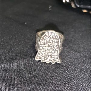 Gucci diamond ghost ring